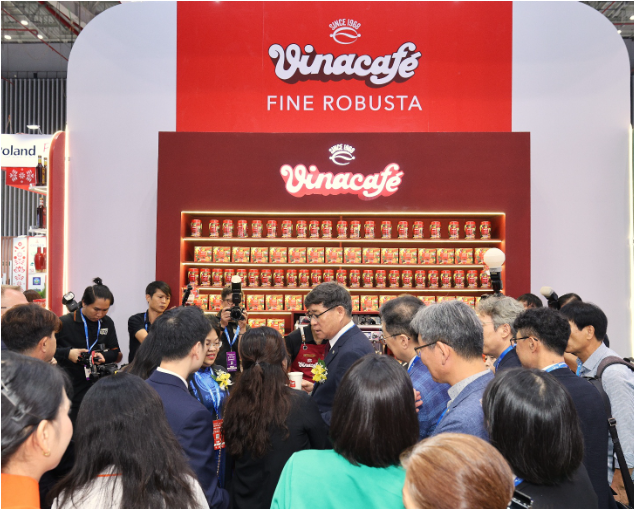 Masan Consumer giới thiệu Fine Robusta tại triển lãm quốc tế F&B- Ảnh 3. Masan Consumer giới thiệu Fine Robusta tại triển lãm quốc tế F&B- Ảnh 3.