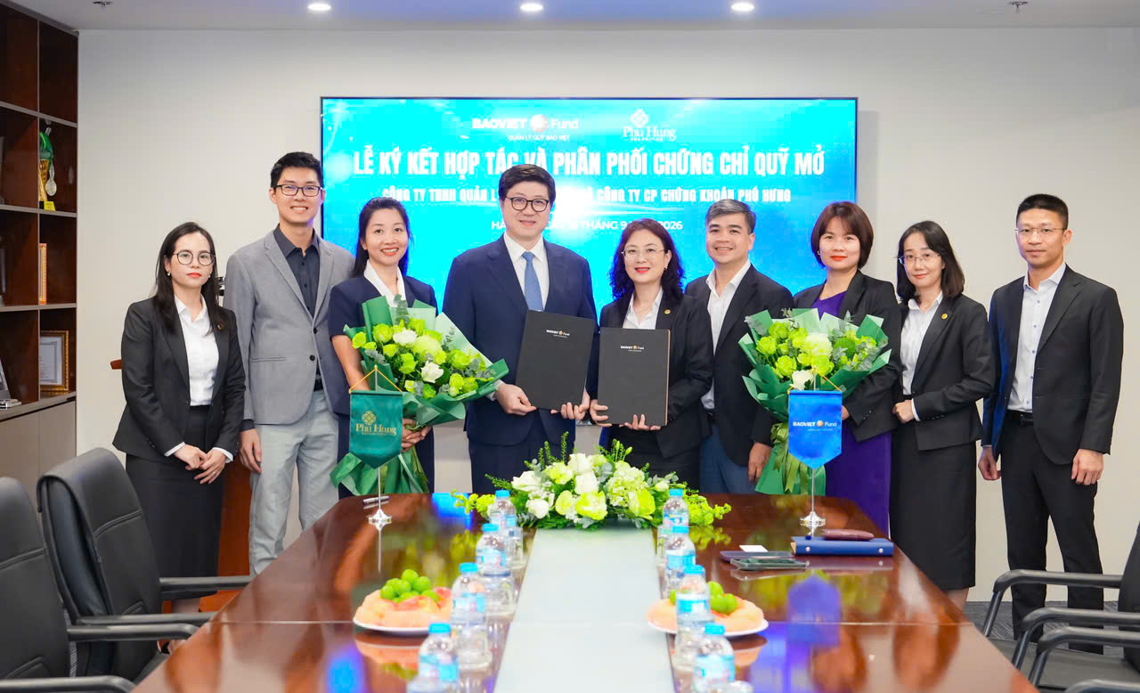 Baoviet Fund và Chứng khoán Phú Hưng ký kết hợp tác phân phối chứng chỉ quỹ mở- Ảnh 1.