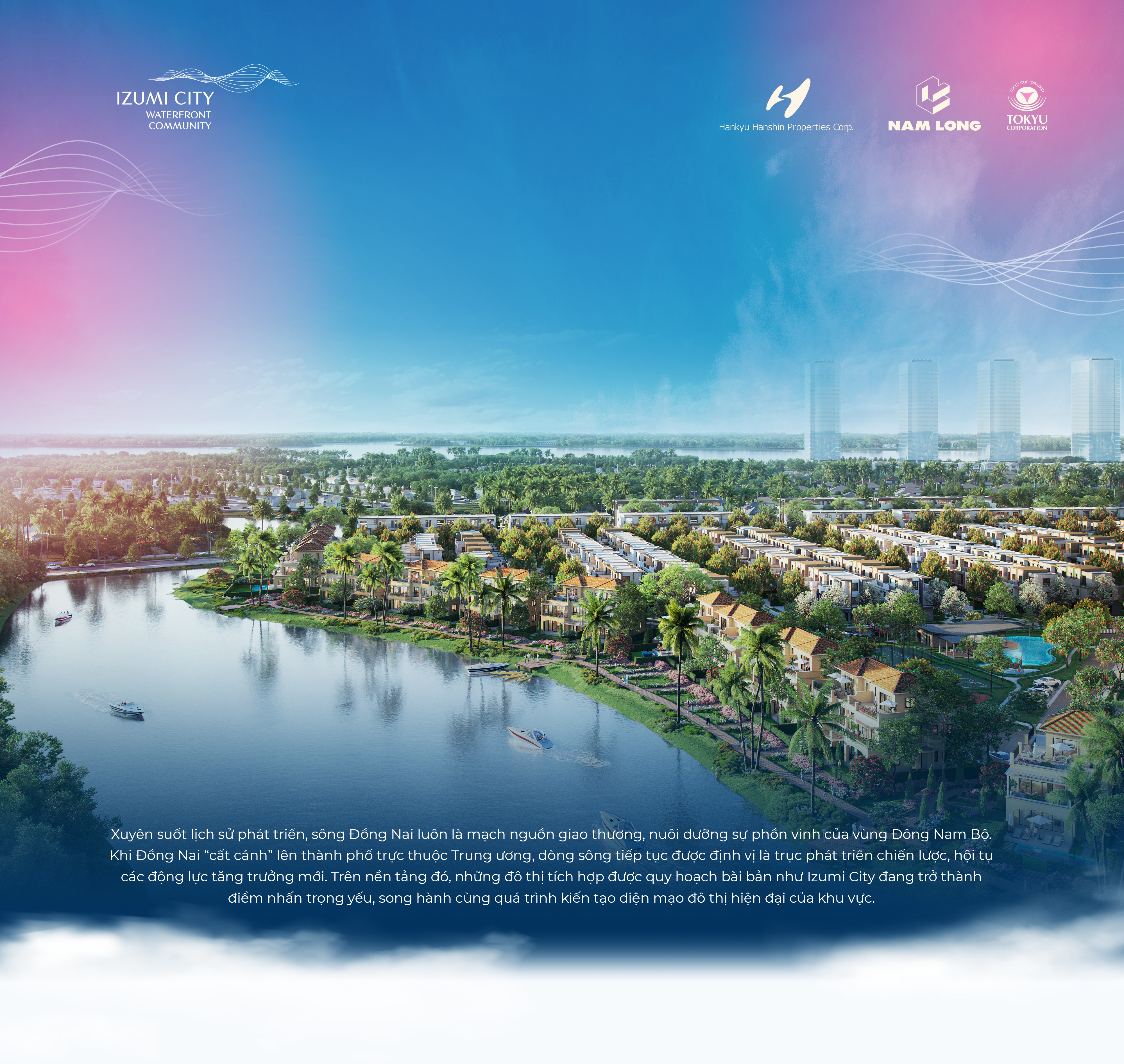 Sông Đồng Nai - Nền Cover Desktop