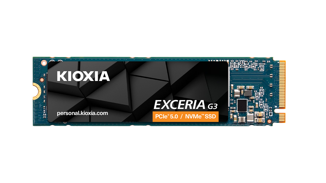 KIOXIA EXCERIA G3 NVMe: Dân chủ hóa chuẩn PCIe 5.0 và cuộc đổi ngôi tốc độ 10.000 MB/s - Ảnh 1. KIOXIA EXCERIA G3 NVMe: Dân chủ hóa chuẩn PCIe 5.0 và cuộc đổi ngôi tốc độ 10.000 MB/s - Ảnh 1.