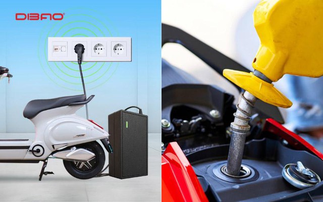 So sánh xe điện Dibao Vibe và xe xăng 50cc: Nên chọn xe nào?- Ảnh 3.