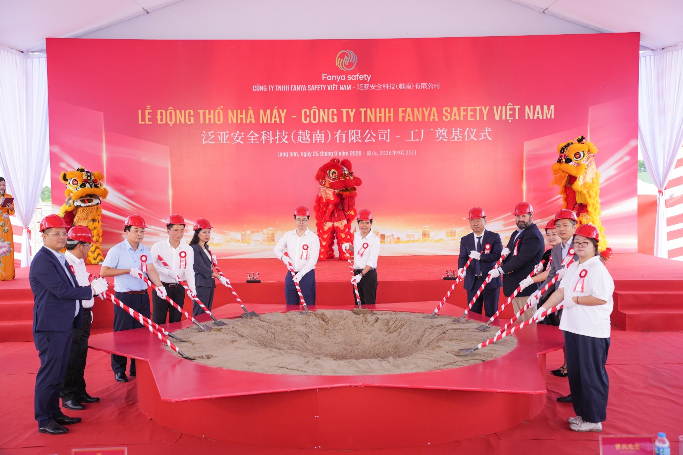 Khánh thành văn phòng VSIP Lạng Sơn và động thổ nhà máy Fanya Safety Việt Nam- Ảnh 1.