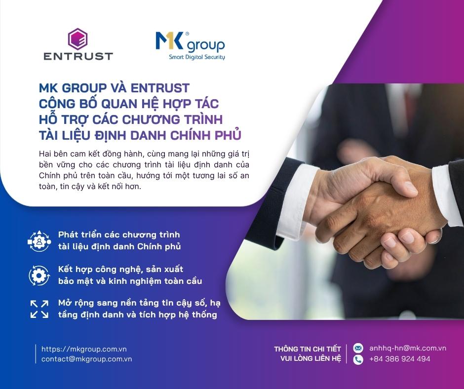 Entrust và MK Group công bố hợp tác hỗ trợ các chương trình định danh chính phủ- Ảnh 1. Entrust và MK Group công bố hợp tác hỗ trợ các chương trình định danh chính phủ- Ảnh 1.
