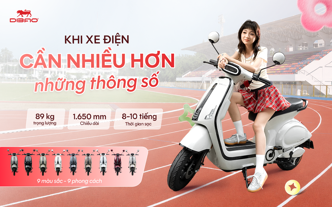 Phái đẹp cần gì ở một mẫu xe điện mới? DIBAO mang đến câu trả lời với DIBAO Vibe - Ảnh 1. Phái đẹp cần gì ở một mẫu xe điện mới? DIBAO mang đến câu trả lời với DIBAO Vibe - Ảnh 1.