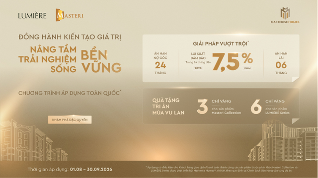 Masterise Homes: Khi những chuẩn mực cao cấp được kiểm chứng bằng trải nghiệm thực tế - Ảnh 4.