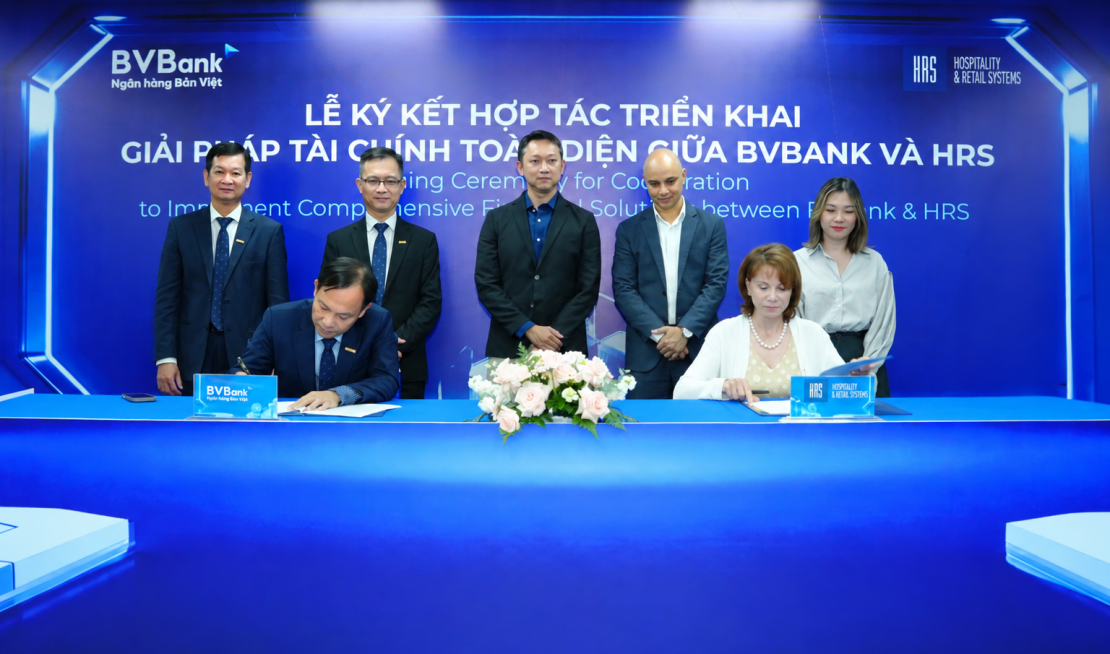 BVBANK và HRS ký kết hợp tác giải pháp tài chính toàn diện cho ngành khách sạn- Ảnh 1. BVBANK và HRS ký kết hợp tác giải pháp tài chính toàn diện cho ngành khách sạn- Ảnh 1.