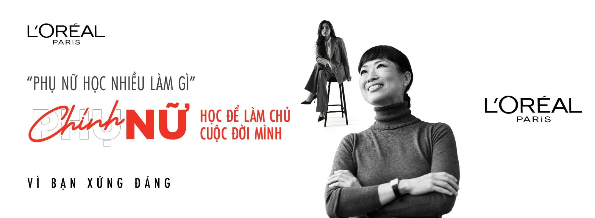Key visual Chính Nữ: “Phụ nữ học nhiều làm gì?”