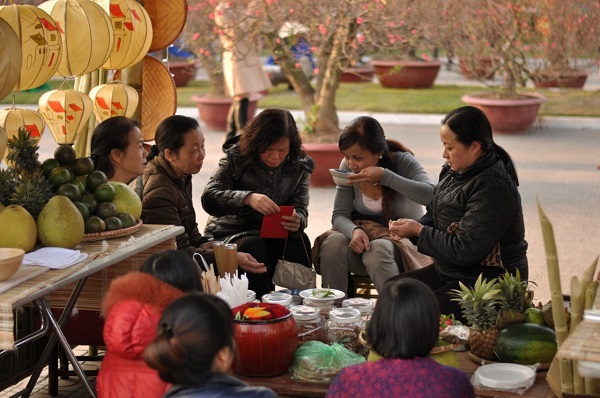Tết H&agrave; Nội cổ truyền qua Phi&ecirc;n Chợ Xu&acirc;n 1