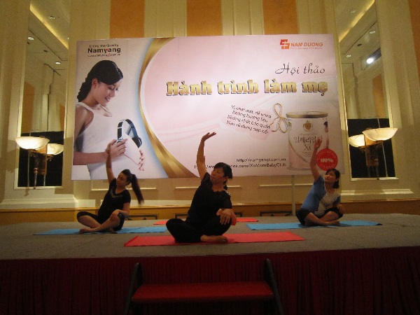 Lợi &iacute;ch từ việc tập Yoga cho thai phụ 2