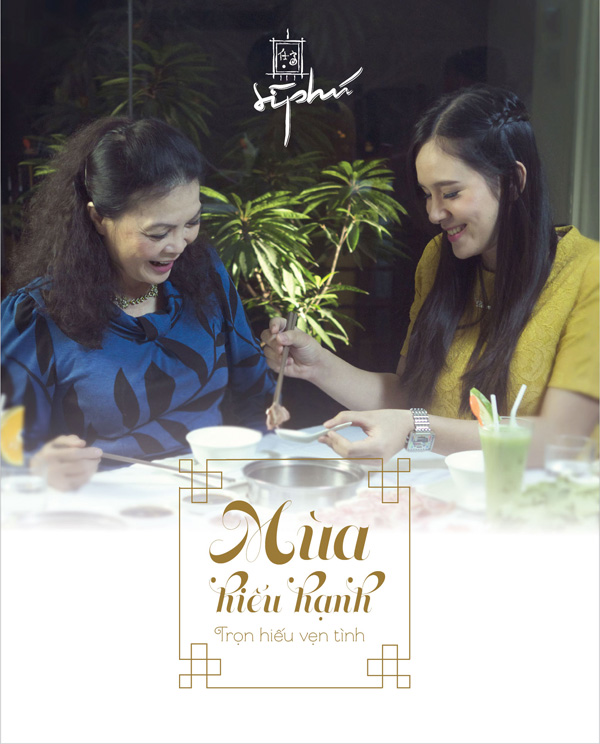 Cùng gia đình thưởng thức lẩu chay m&ugrave;a hiếu hạnh 2