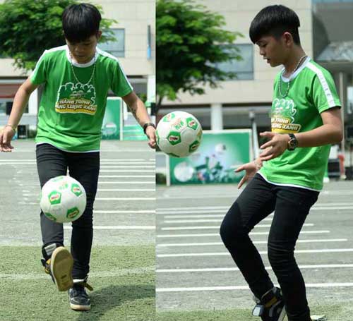 Bất ngờ với chiều cao vượt trội của&nbsp;Quang Anh "The voice kids" 2