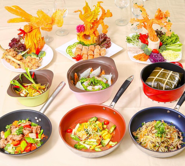 8 t&aacute;c phẩm tuyệt đẹp từ m&oacute;n ăn cho Tết cổ truyền 8