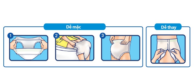 Lựa chọn v&agrave; sử dụng t&atilde; giấy người lớn đ&uacute;ng c&aacute;ch 3