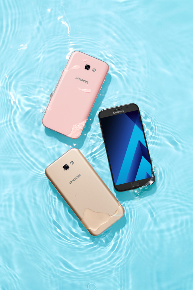 Samsung Galaxy A5 2017 có thiết kế sang trọng không kém cạnh các sản phẩm flagship