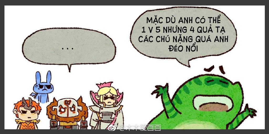 Tất cả là tại team.... (Ảnh: Dota 2 Quotes)