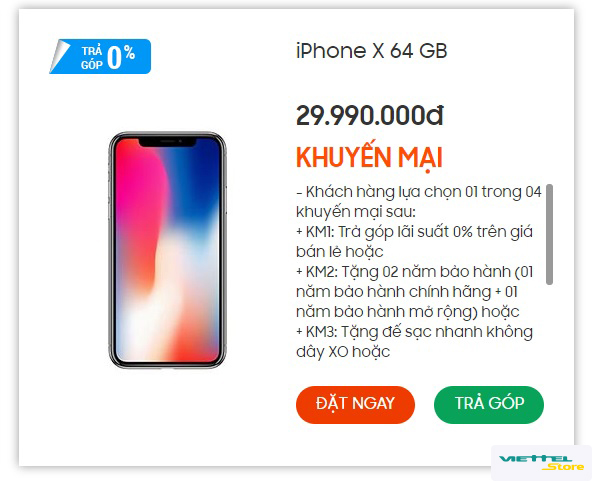 Mách nhỏ cơ hội mua iPhone X chính hãng giá chỉ từ 8.997.000 đồng - Ảnh 2.