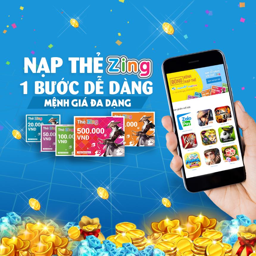 Thẻ Zing trở lại tạo trào lưu kinh doanh cho game thủ