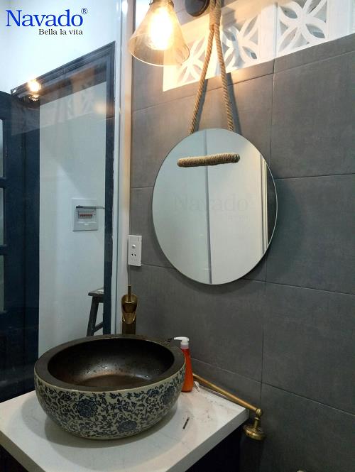 Các mẫu gương phòng tắm nghệ thuật độc đáo nhất hiện nay - Ảnh 7.