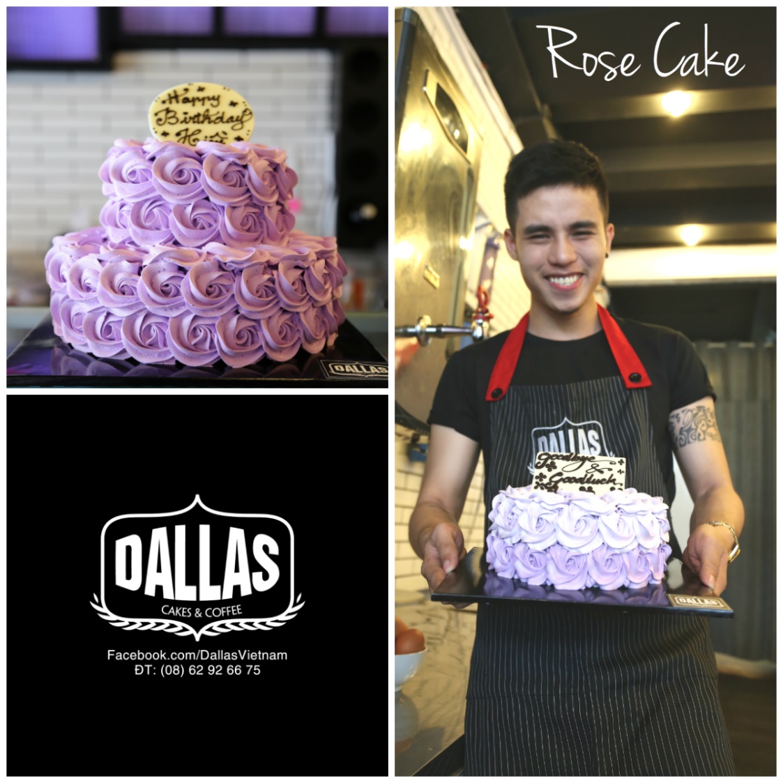 Bất ngờ với hương vị bánh kem mới tại Dallas Cakes