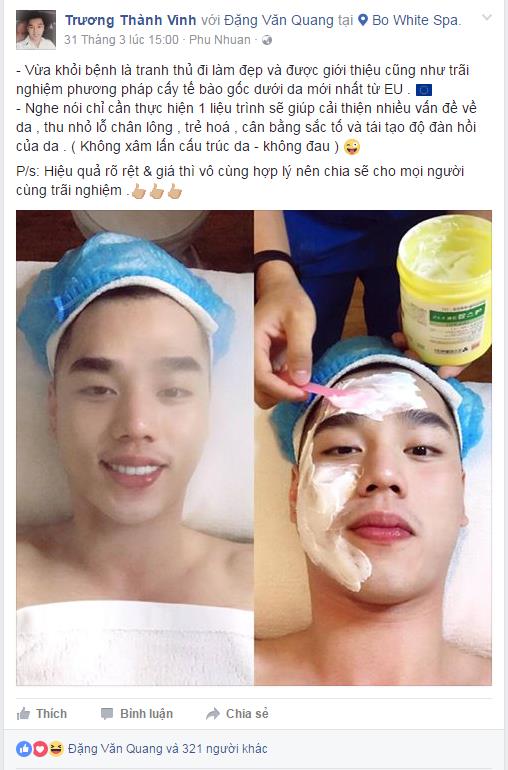 Trào lưu làm đẹp của nam giới ngày càng vượt mặt phái đẹp - Ảnh 4.