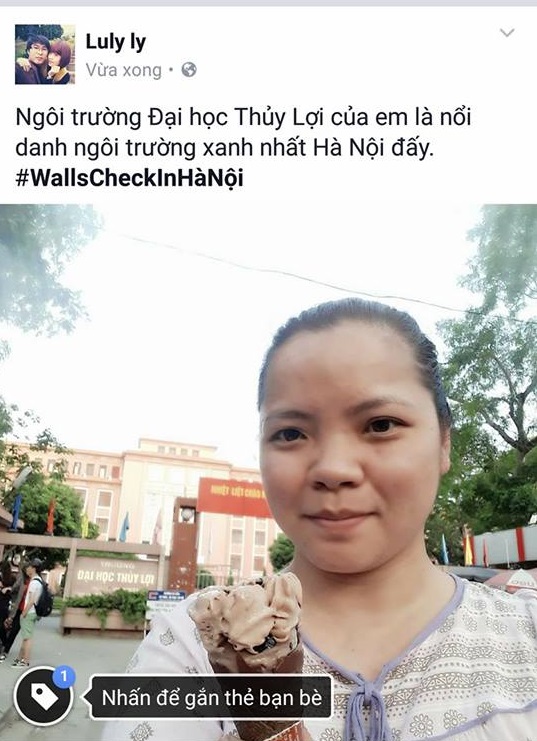 Cơn bão kem Walls cực đỉnh đổ bộ đường phố Hà Nội - Ảnh 2.