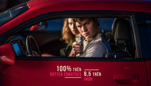 Giữa mùa phim bom tấn, tân binh baby driver khiến các ông lớn cũng phải dè chừng - Ảnh 1.