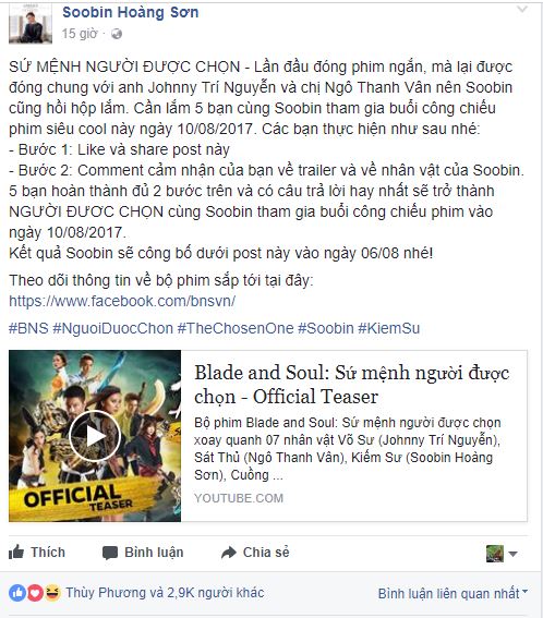 Fan phát sốt vì official teaser “Blade And Soul: Sứ mệnh người được chọn” - Ảnh 6.