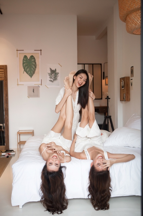 Team Sang (Next Top) bất ngờ đẹp đến nao lòng với sắc trắng - Ảnh 9.