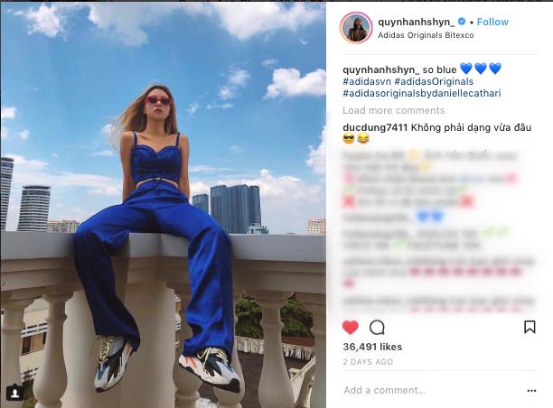 Quỳnh Anh Shyn “chất chơi” diện set đồ nằm trong BST phiên bản giới hạn của adidas Originals xuống phố - Ảnh 10.