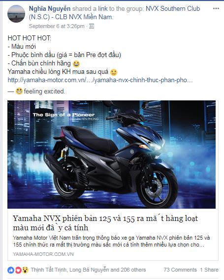 Xe ga thể thao NVX được Yamaha bổ sung nhiều thay đổi đáng giá - Ảnh 4.