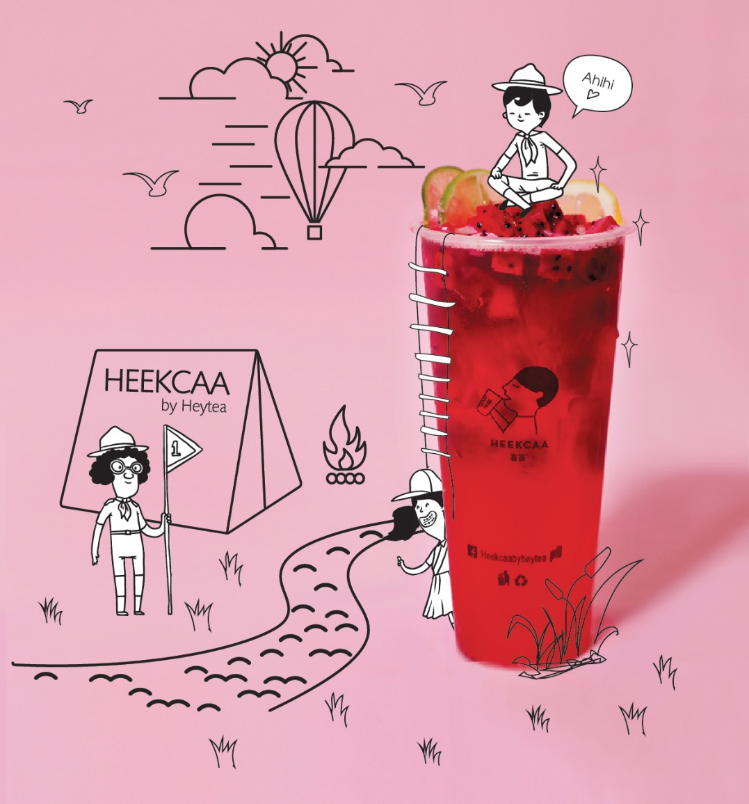 Tưng bừng khai trương HEEKCAA BY HEYTEA với ưu đãi “khủng”