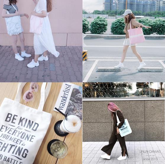 Linlin Canvas Bag &ndash; Chiếc t&uacute;i kh&ocirc;ng thể thiếu cho c&aacute;c bức ảnh #OOTD - Ảnh 4.