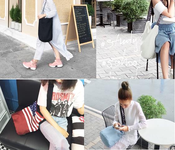 Linlin Canvas Bag &ndash; Chiếc t&uacute;i kh&ocirc;ng thể thiếu cho c&aacute;c bức ảnh #OOTD - Ảnh 5.