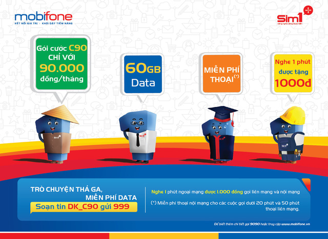 Từ h&ocirc;m nay, h&atilde;y đăng k&yacute; ngay C90 của Mobifone - Ảnh 2.
