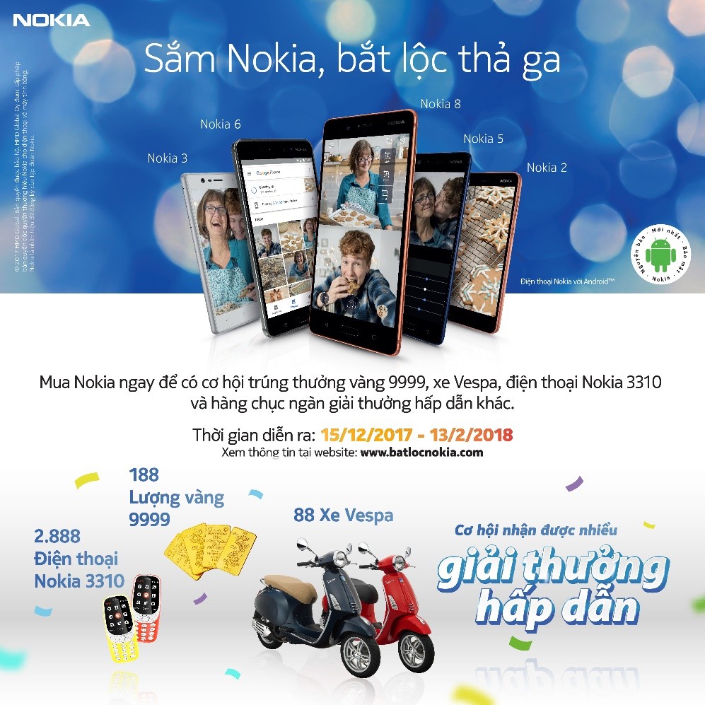 “Bắt lộc” cùng chương trình khuyến mãi lớn của Nokia - Ảnh 1.