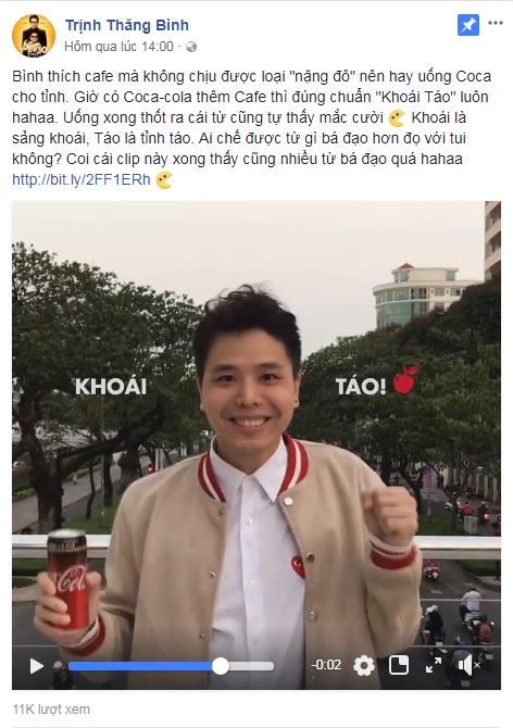 Cả cộng đồng mạng bừng khoái với trào lưu chế từ của Trịnh Thăng Bình và các sao - Ảnh 1.