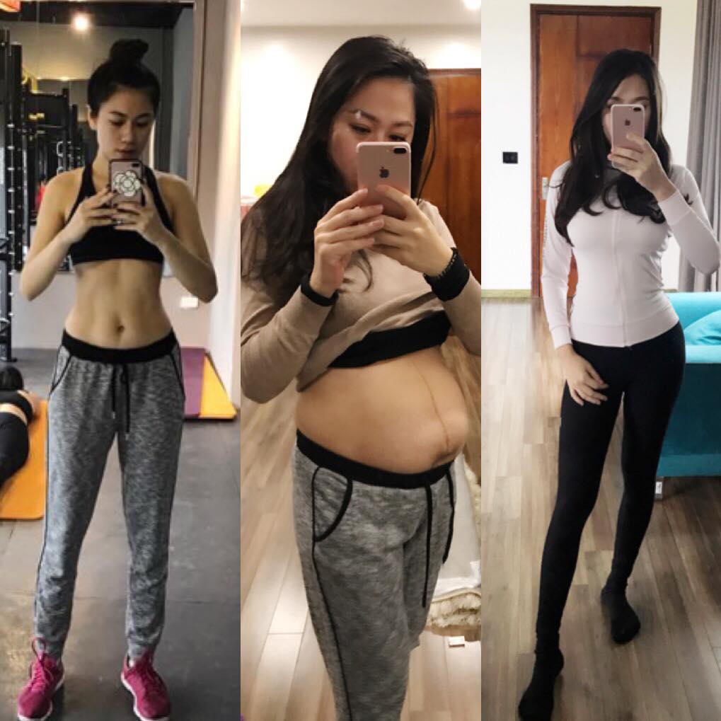 Vũ Diệu Th&uacute;y &ndash; Hot mom H&agrave; th&agrave;nh với tuyệt chi&ecirc;u giữ d&aacute;ng v&agrave; chăm con - Ảnh 4.