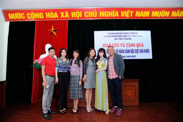 Hoa hậu Hà Thu Trang tích cực làm từ thiện sau đăng quang - Ảnh 2.