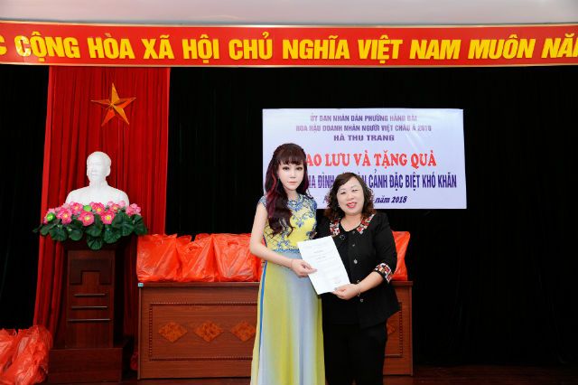 Hoa hậu Hà Thu Trang tích cực làm từ thiện sau đăng quang - Ảnh 5.