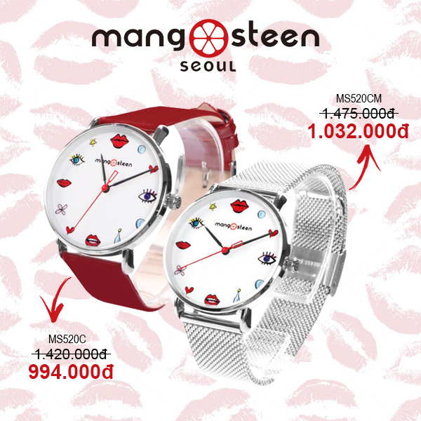Rinh ngay BST đồng hồ đ&igrave;nh đ&aacute;m Mangosteen 520 &ndash; Phụ kiện kh&ocirc;ng thể thiếu cho bạn trẻ h&egrave; n&agrave;y - Ảnh 4.