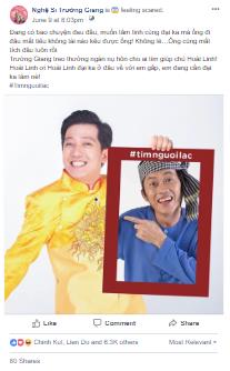 Giữa tâm bão #timnguoilac trên mạng xã hội, lộ tin Hoài Linh làm thám tử - Ảnh 1.