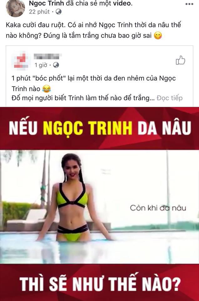 Ngọc Trinh lần đầu đáp trả khi bị antifan xuyên tạc chuyện thay máu làm trắng da - Ảnh 2.