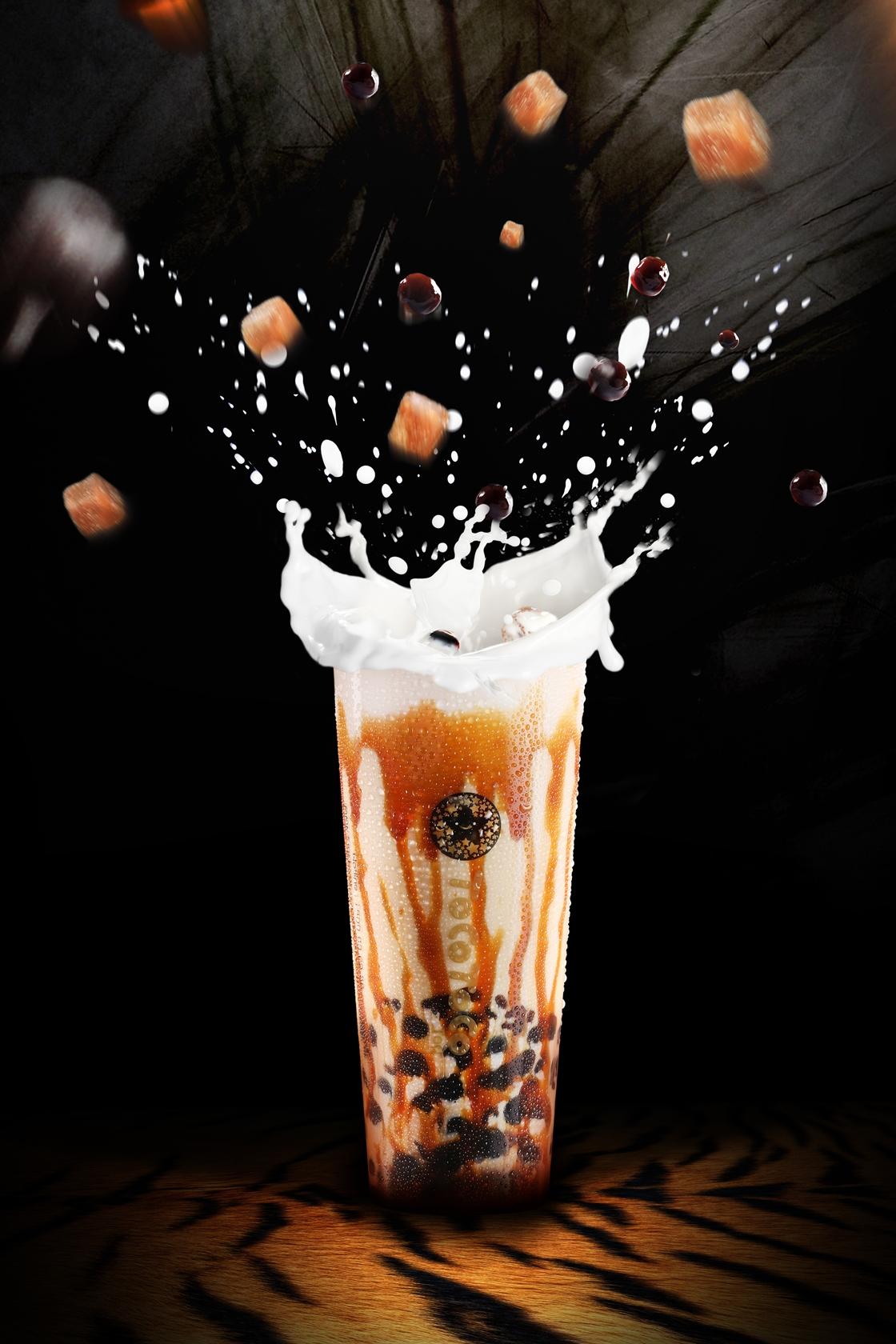 TocoToco đốn tim fan bằng sản phẩm mới Tiger Sugar - Sữa tươi tr&acirc;n ch&acirc;u đường hổ - Ảnh 3.