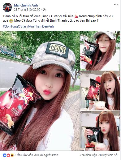 Giới trẻ hào hứng với trào lưu chụp ảnh cùng gói snack phiên bản Sơn Tùng M-TP - Ảnh 4.