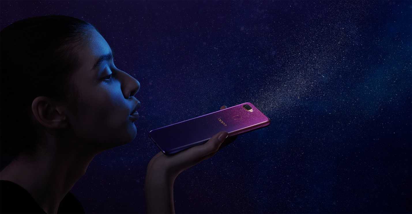 OPPO F9: Gói trọn cả bầu trời sao với phiên bản Tím Tinh Tú - Ảnh 1.