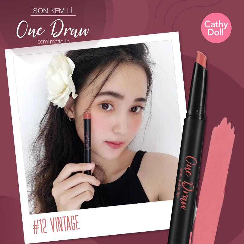 Khám phá son bút chì Cathy Doll One Draw giá hạt dẻ khiến con gái Việt chết mê chết mệt - Ảnh 12.