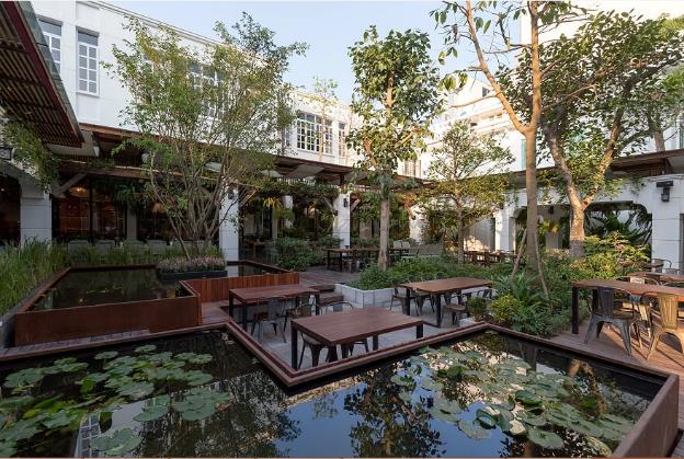 Khám phá khu vườn nhiệt đới bên trong nhà hàng rộng 3.000m2 ở Hà Nội vừa ra mắt - Ảnh 3.