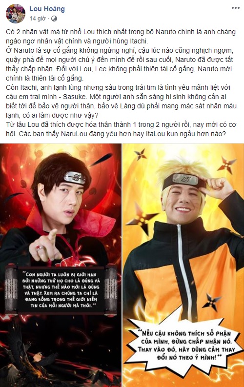 Lou Ho&agrave;ng bất ngờ h&oacute;a th&acirc;n th&agrave;nh Naruto, tung teaser MV mới - Ảnh 2.