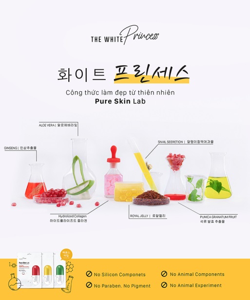 Muốn có làn da căng bóng như sao Hàn, đừng bỏ qua mặt nạ The White Princess cực hot này nhé - Ảnh 4.