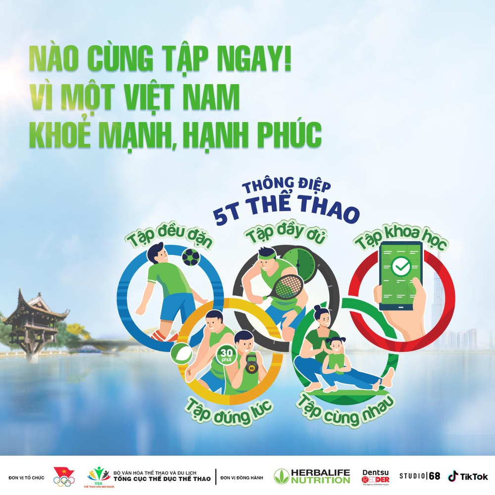 Người Việt cần tập thể dục mỗi ngày để nâng cao sức khỏe - Ảnh 1.